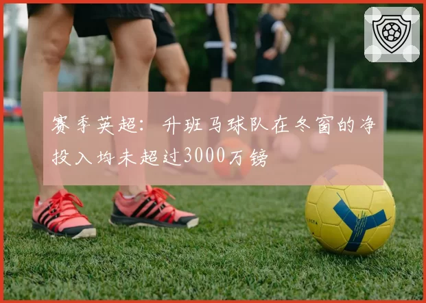 赛季英超:升班马球队在冬窗的净投入均未超过3000万镑