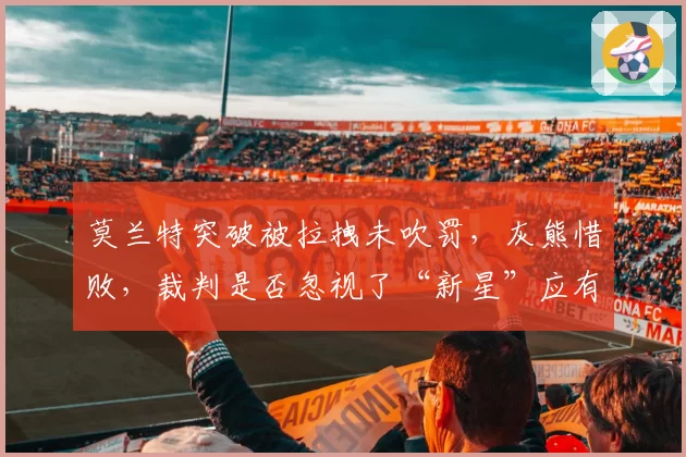 莫兰特突破被拉拽未吹罚,灰熊惜败,裁判是否忽视了“新星”应有的圆柱体保护?